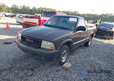 2000 GMC Sonoma Sl из США, поврежденный, VIN 1GTCS1449Y8191280